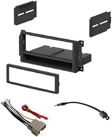 Single Din Car Stereo Kit for Jeep, Chrysler, Dodge, and More
