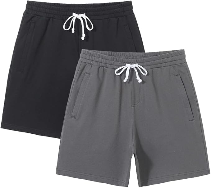 Pioneer Camp Men's Athletic Sweat Shorts for Gym and Casual Wear