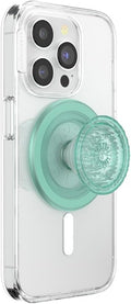 PopSockets Round Phone Grip Compatible with MagSafe - Translucent Pool