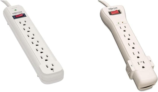 Tripp Lite Surge Protector Bundle with 7 Outlets and 25 Ft Cord