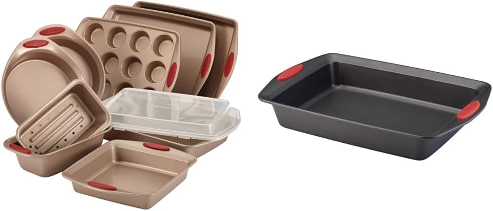 Rachael Ray Cucina Nonstick Bakeware Set for Versatile Baking