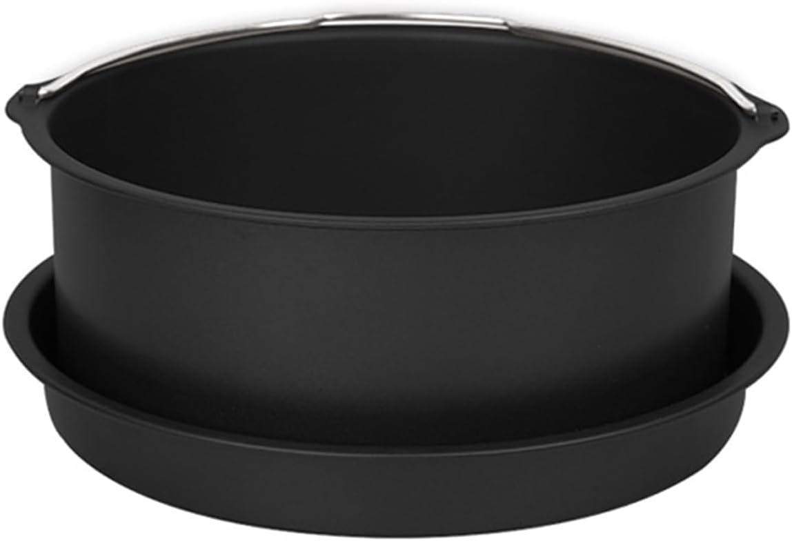 Universal Air Fryer Cake Pans - Non-Stick & Dishwasher-Safe