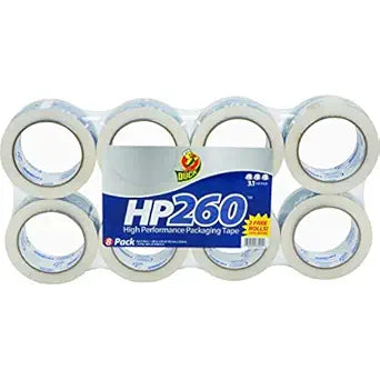 Duck HP260 Packing Tape Refill for Heavy-Duty Shipping Needs