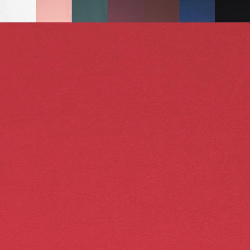 DTY Double Brushed Knit Jersey Fabric - Soft Stretchy Red 5 Yards