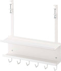 Under-Desk Cable & Router Storage Rack Organizer - Minimalist Steel