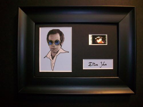 ELTON JOHN Framed Film Cell Display for Movie Memorabilia