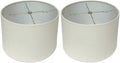 Shallow Drum Hardback Lamp Shade 15 x 16 x 10 - Clean Low-Profile Look