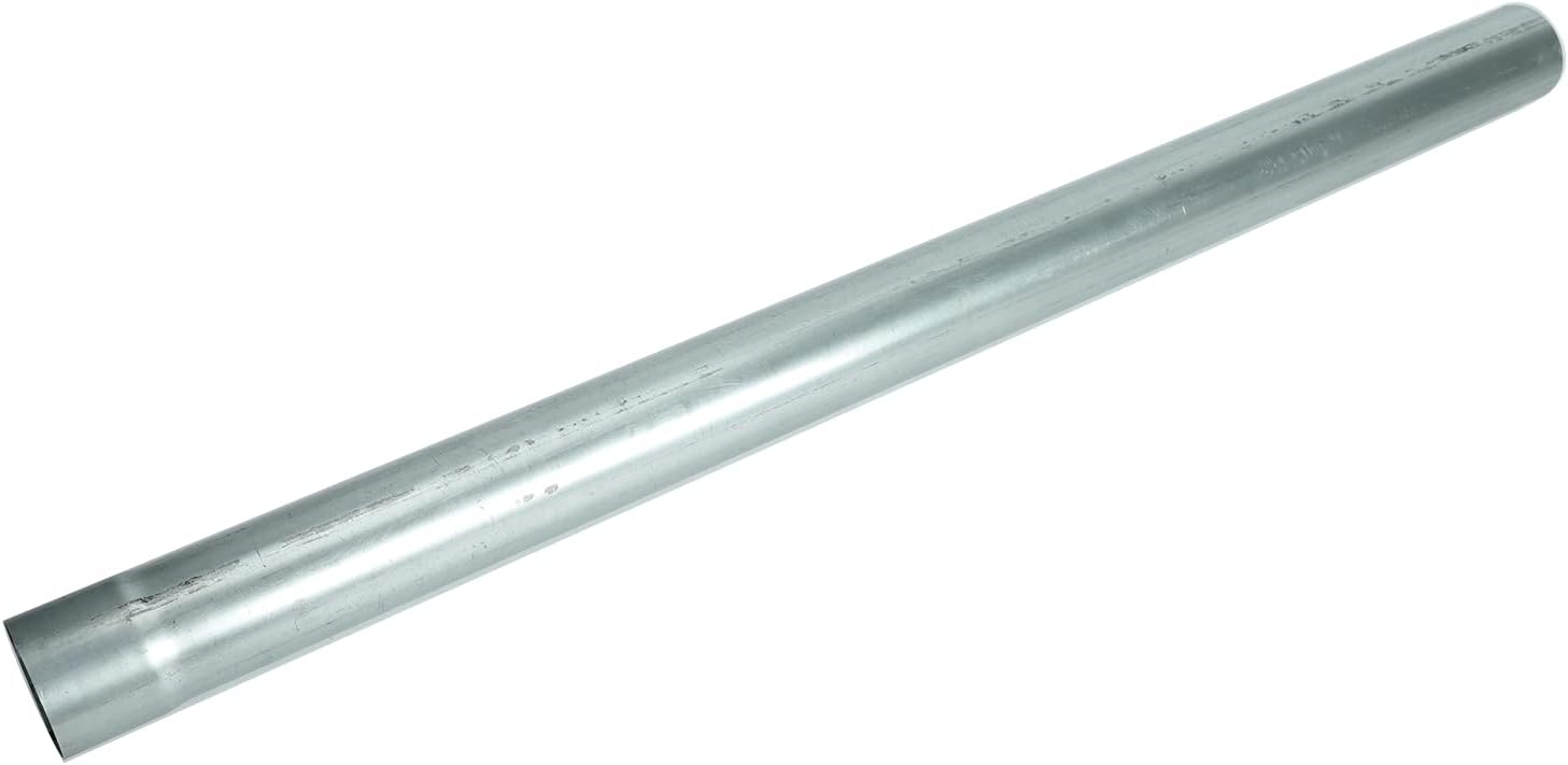 Silver Galvanized Straight Exhaust Pipe Tubing for Vehicles