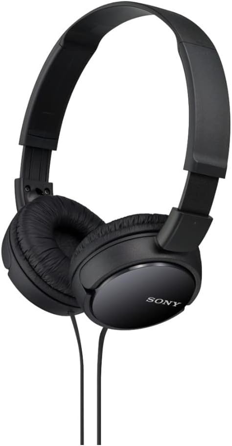 Sony ZX Series On-Ear Headphones - Crisp Sound Quality