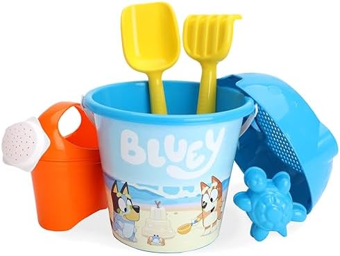 Fun in the Sun: Bluey & Bingo 6pc Sand & Water Play Set
