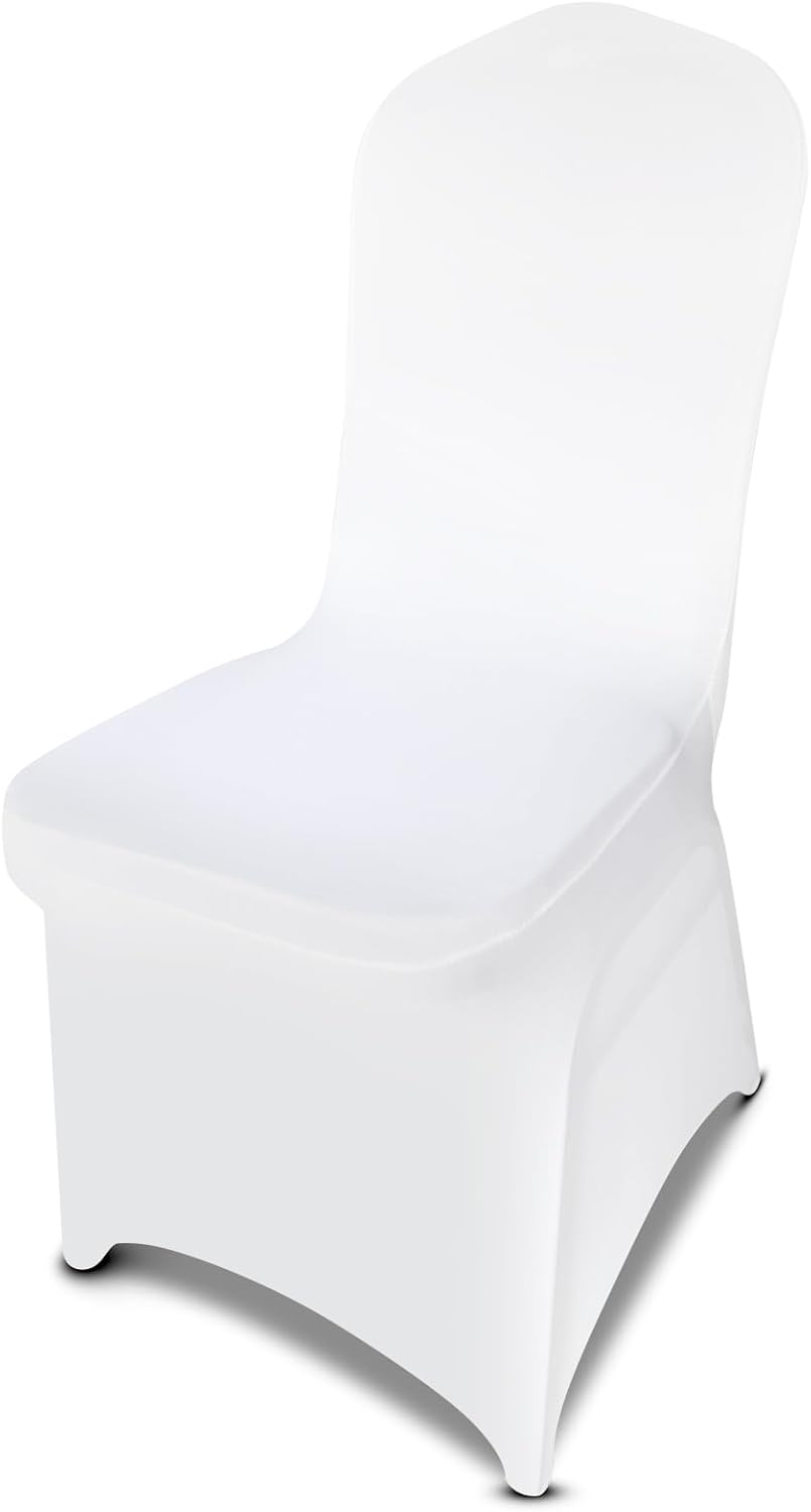 Premium Stretch Chair Covers for Weddings and Events - 50 Pcs