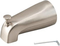 MOEN Wall Mounted Spout Slip Diverter Kit, Brushed Finish - Compact