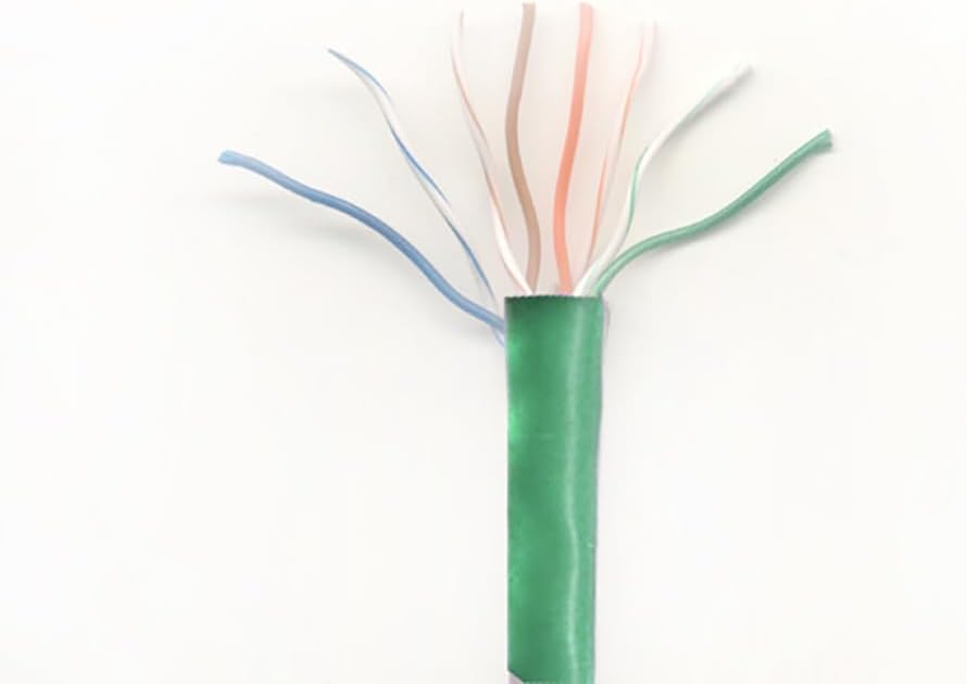 Ultra Spec Cables 100ft Bulk Ethernet Cat6 Cable for DIY Projects