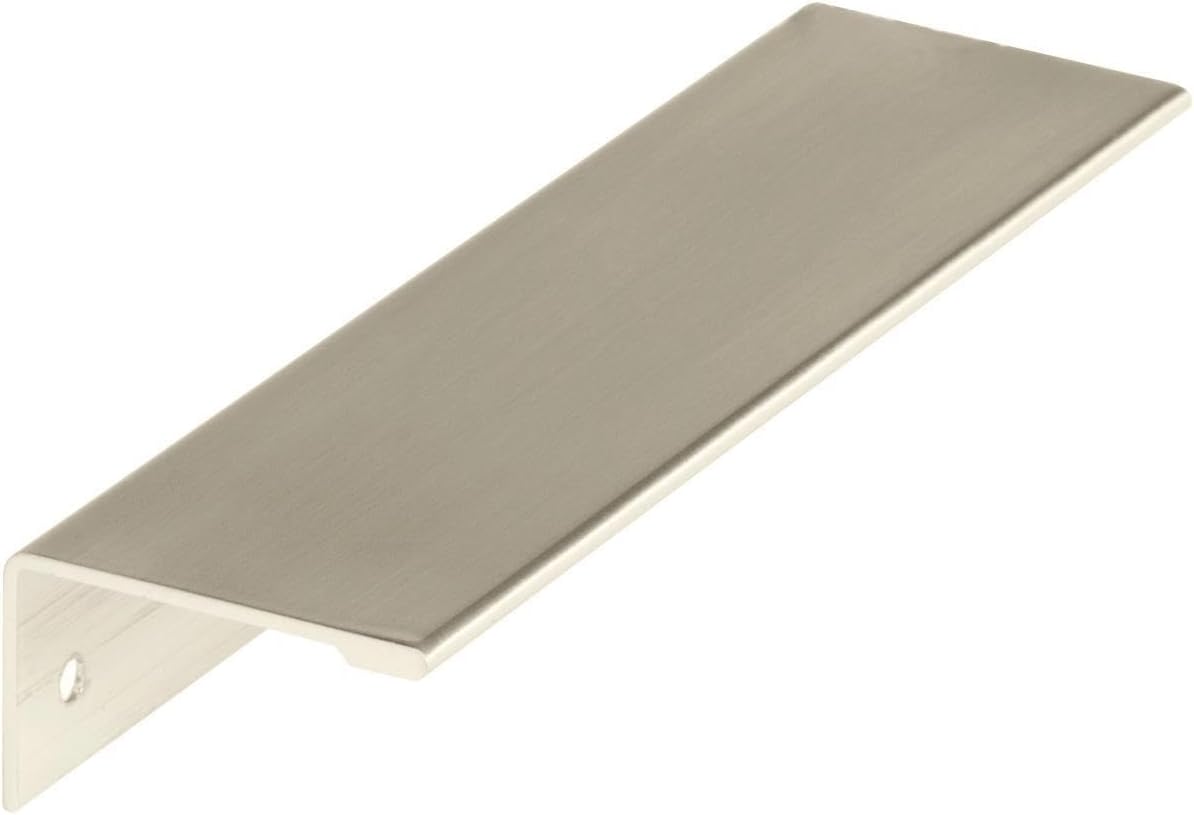 Amerock Edge Pulls 5-1/16 inch Satin Nickel Cabinet Pulls