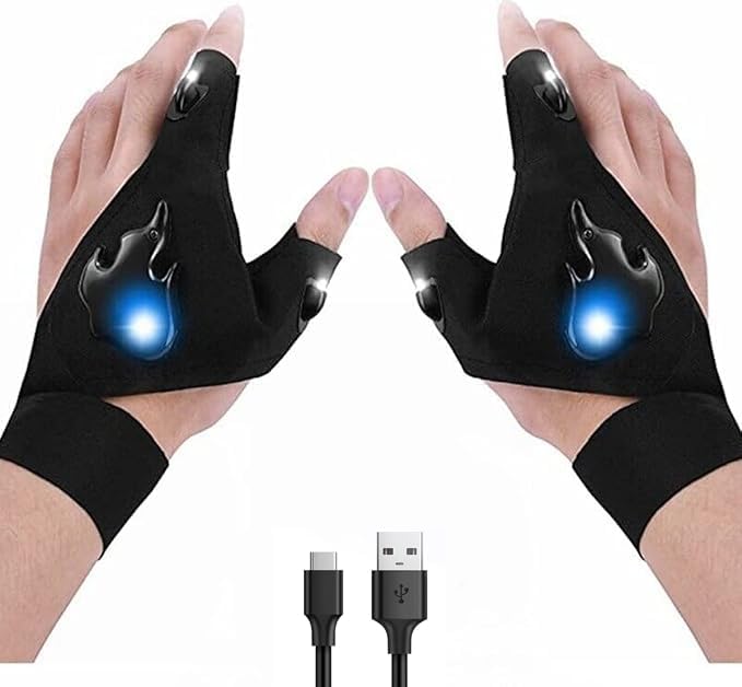 Lighted LED Gloves - Illuminate Your Tasks Effortlessly