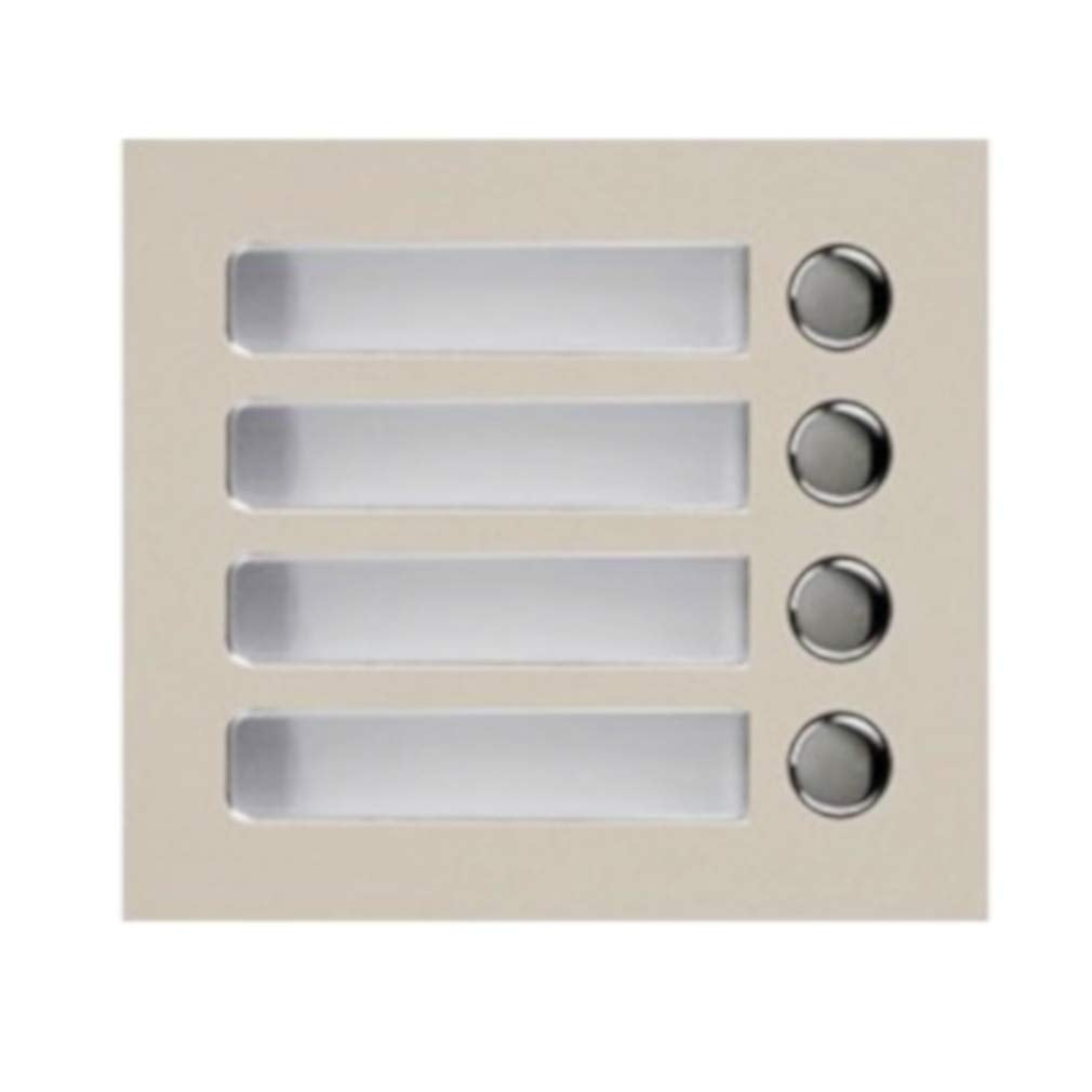 Aiphone GF-4P Four-Call Button Panel for Multi-Tenant Security