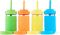 Elk and Friends Kids & Toddler Smoothie Cups - 12oz Glass Mason