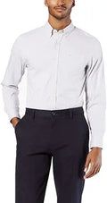 Dockers Classic Fit Long Sleeve Signature Comfort Flex Shirt - Easy 4%