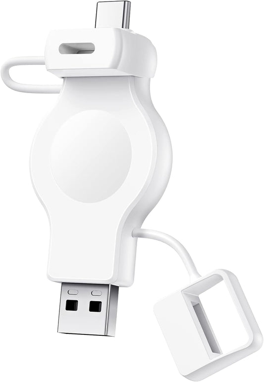 NEWDERY Apple Watch Portable Charger: Fast Wireless Charging