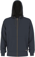 Dickies Mens Full Zip Thermal Lined Fleece Hoodie - Warm, Durable Fit
