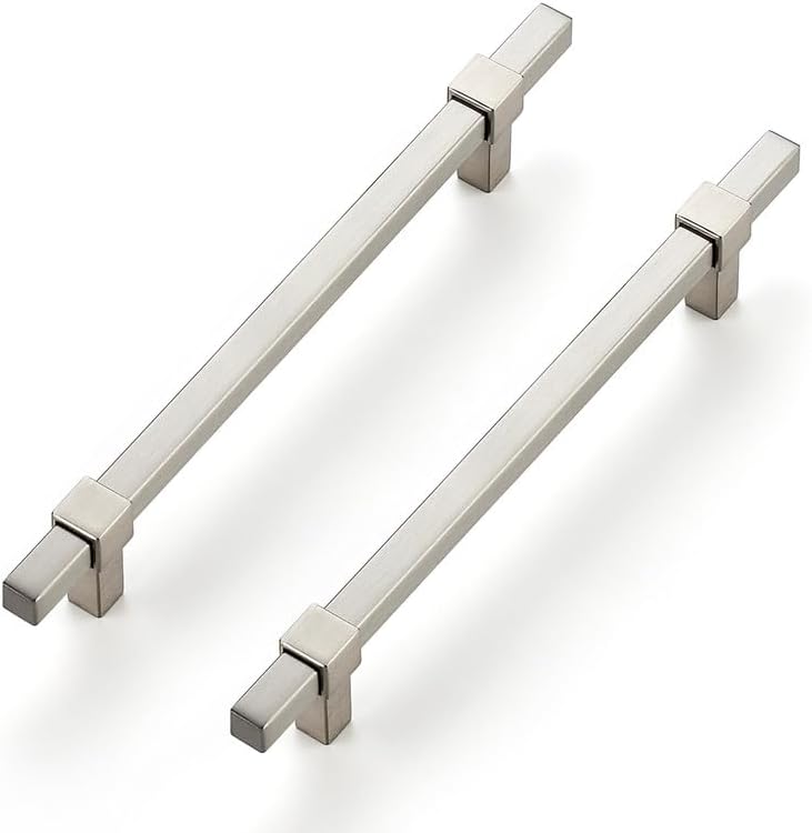 20 Pack Brushed Nickel Cabinet Handles for Modern Kitchens