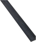 Solid Angle Iron 1-1/4 in x 72 in - Durable Plain Steel for Welding