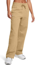 Under Armour Womens Rival Fleece Straight Leg Pants - Soft, Warm Fit