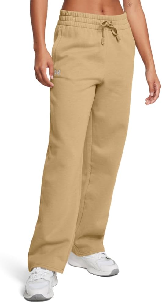 Under Armour Womens Rival Fleece Straight Leg Pants for Comfort