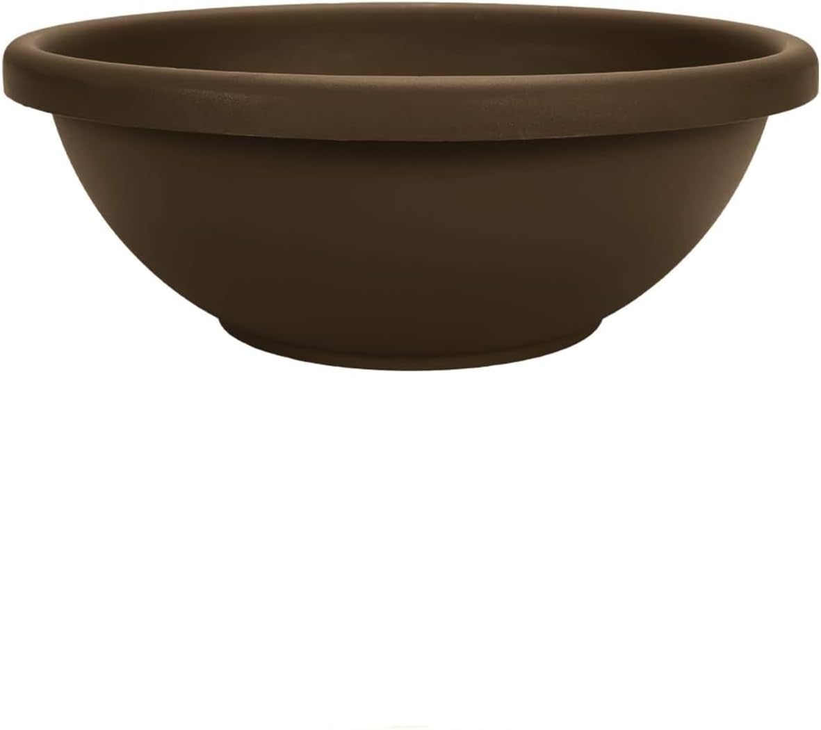 Shallow Planter with Drainage - Contemporary Garden Bowl Pot