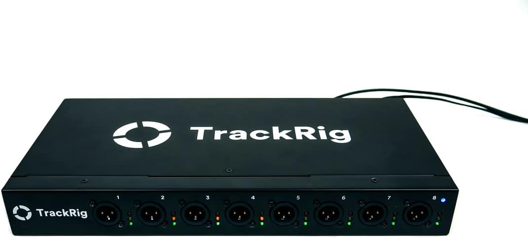 Track Rig 8-XLR Audio Output Interface for Multitrack Recording