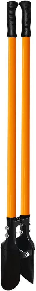 Post Hole Digger Tool 58 in - Heavy Duty Fiberglass Handle
