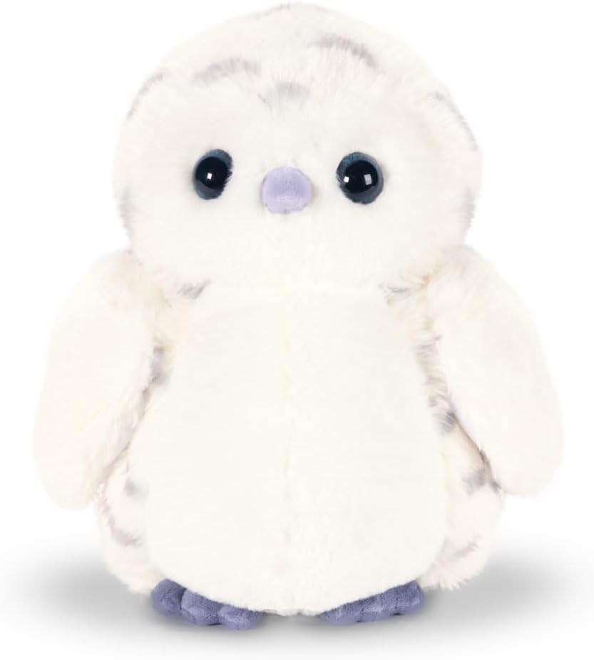 Snowy Owl Plush Stuffed Animal - Huggable 18in Owlet Toy