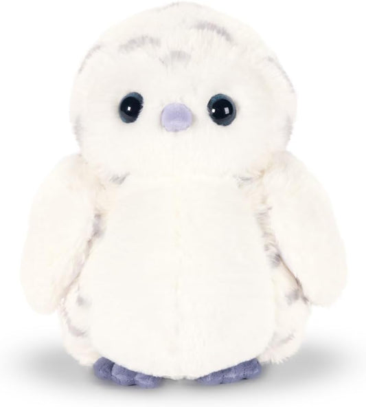 Snowy Owl Plush Stuffed Animal - Huggable 18in Owlet Toy