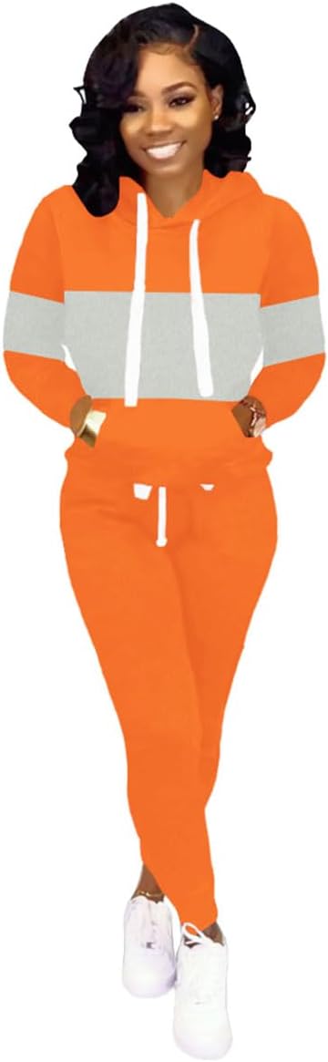 Nimsruc Two Piece Outfits For Women Jogging Suits Casual Wear