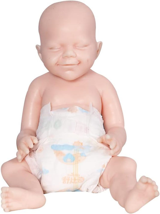 18" Realistic Silicone Reborn Baby Doll - Perfect Christmas Gift