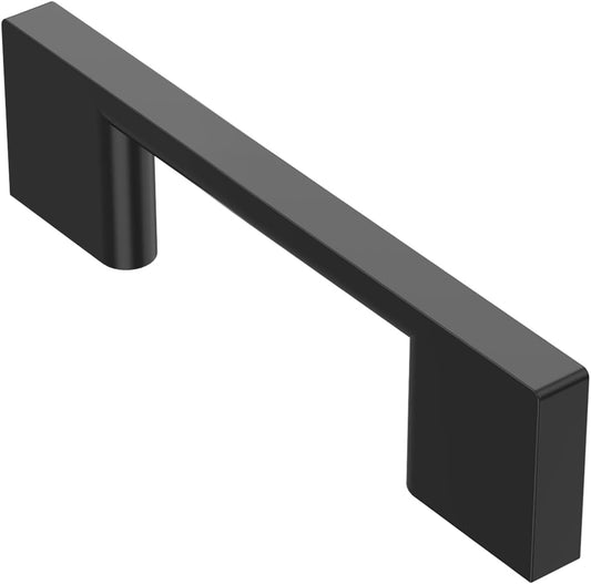 10 Pack Matte Black Cabinet Pulls for Elegant Kitchen Style