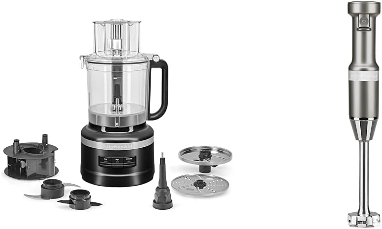 KitchenAid 13-Cup Food Processor and Variable Speed Hand Blender