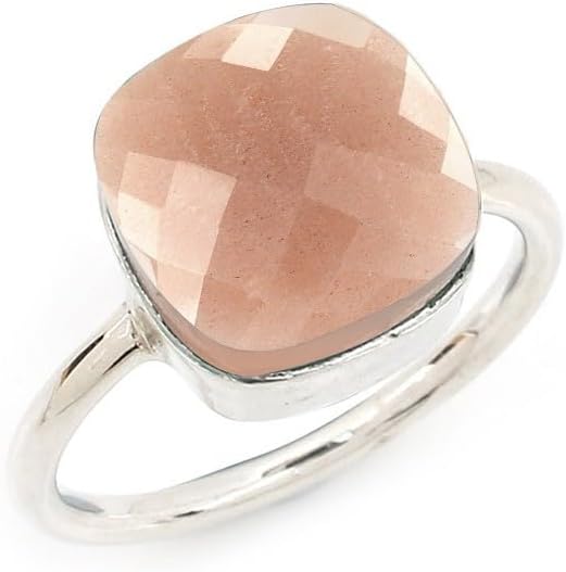 Simple Aquamarine Ring - Stunning Silver Statement Ring