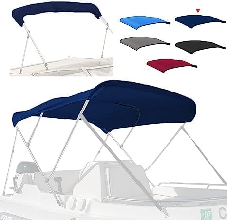 Zenicham Bimini Top Replacement Cover for Boats - Heavy-Duty