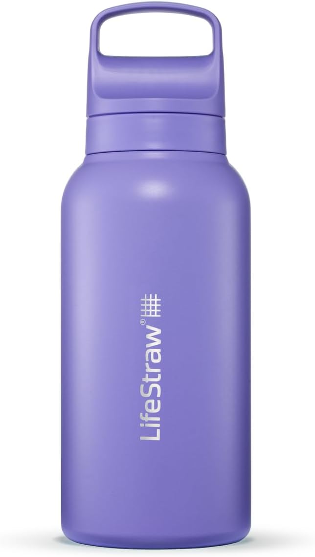 LifeStraw Go Series Insulated Stainless Steel Water Filter Bottle