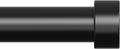 Adjustable Heavy Duty Black Curtain Rod: 66-120 inch