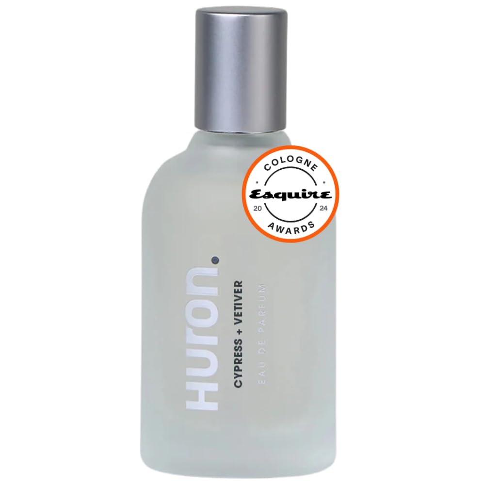 Huron Mens Cologne - Aromatic Bergamot & Juniper Fragrance