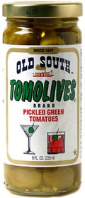 Old South Tomolives Pickled Green Tomatoes 8 Oz Jar (6 Pack) - Martini