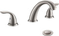 Phiestina 8 in 2-Handle Widespread Brushed Nickel Bathroom Faucet