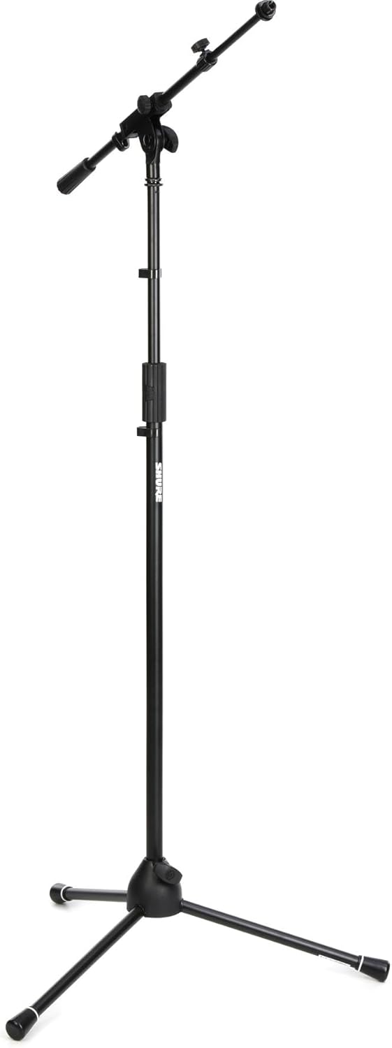 Shure Tripod Mic Stand with Adjustable Height and Boom Feature