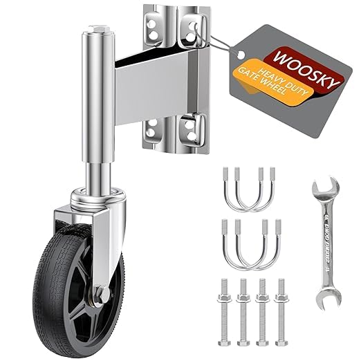 Heavy Duty Gate Caster Wheels for Smooth Rolling and Durability