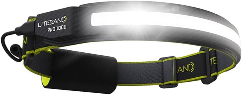 Liteband PRO 1000 Lumens Headlamp for Tactical and Camping Use