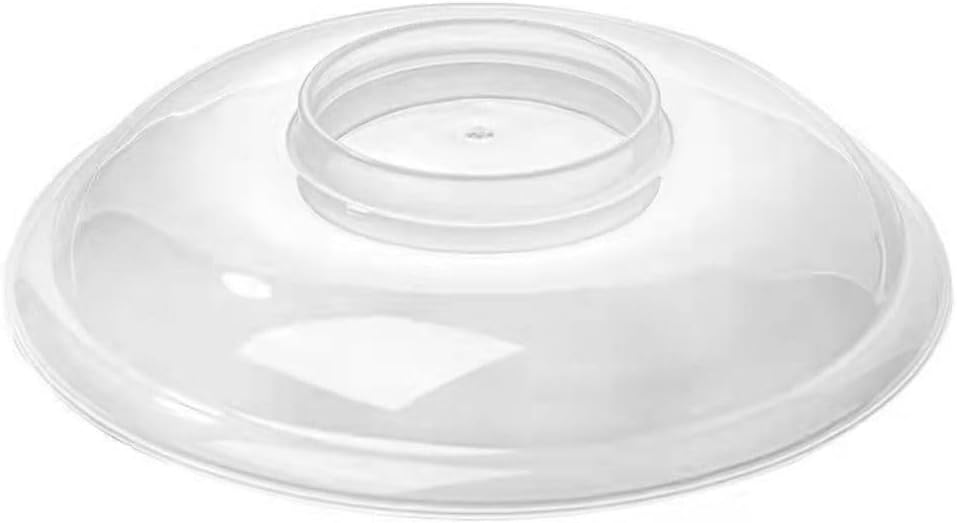 Transparent Heat-Resistant Microwave Cover