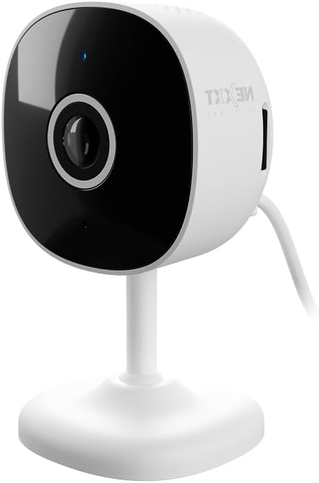 Nexxt 2K Indoor Camera - Smart Wi-Fi Home Security Solution
