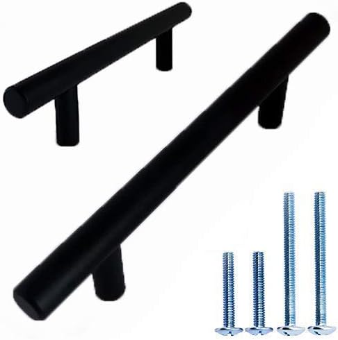 Premium Solid Euro Style Bar Handle Pulls for Cabinets